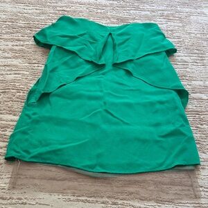 BCBGMaxAzria Green Strapless Mini Dress Size 2